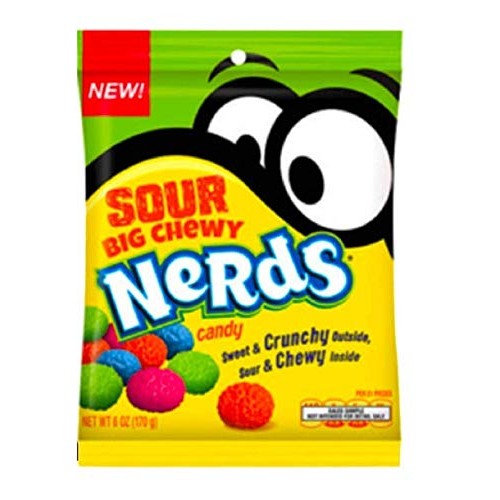 Nerds Sour Big Chewy Crunchy And Chewy Candy 6 Oz Bag - 12 Packs