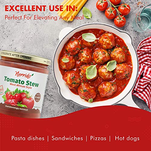 Nerrido Tomato Stew – West African Style, With Habanero Peppers,