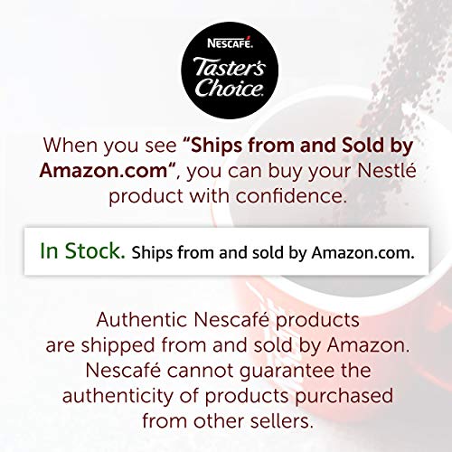 Nescafe Instant Coffee Packets, Tasters Choice Light Roast, 1.7