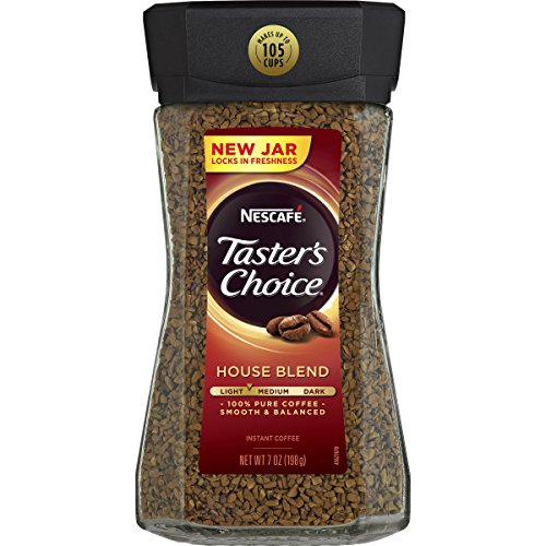 Nescafe Tasters Choice Instant Coffee, House Blend, 7 Ounce