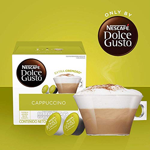Nescafé Dolce Gusto Coffee Capsules Cappuccino, 16 Count Pack