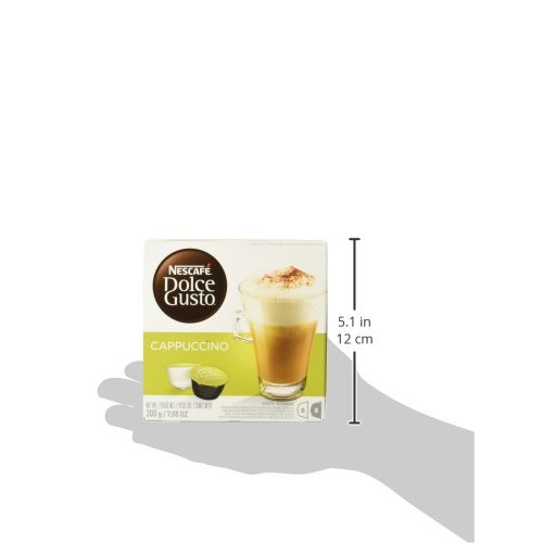 Nescafé Dolce Gusto Coffee Capsules Cappuccino, 16 Count Pack