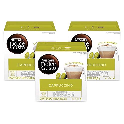 Nescafé Dolce Gusto Coffee Capsules Cappuccino, 16 Count Pack