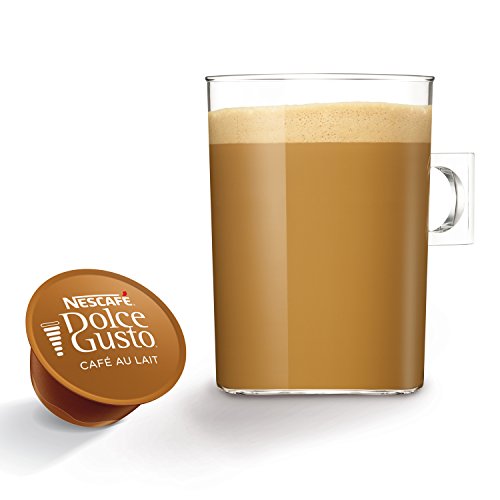 Nescaf? Dolce Gusto Caf? Au Lait Pack Of 3, Total 48 Capsules