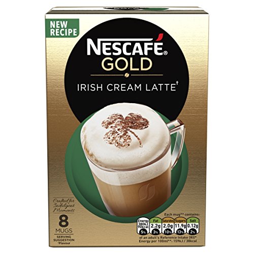 Nescaf? Caf? Menu Irish Cream 8 Sachets Pack Of 6, Total 48 Sac