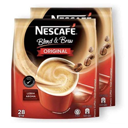 2-Pack Nescafe 3 In 1 Instant Coffee Sticks Original - Best Asia