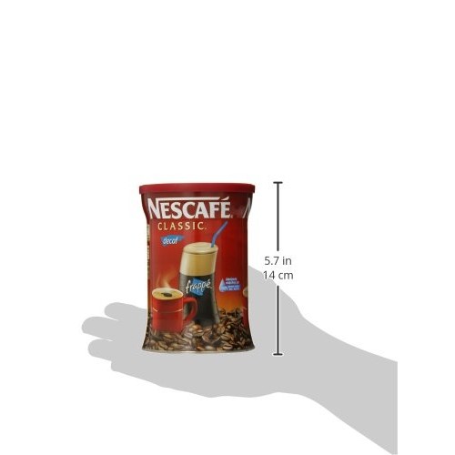 Nescafe Classic Instant Greek Coffee Decaf, 7 Ounce Can