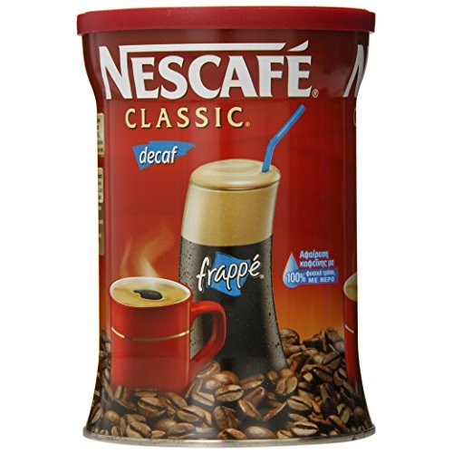 Nescafe Classic Instant Greek Coffee Decaf, 7 Ounce Can