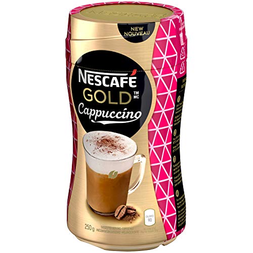 Nescafe Gold Cappuccino Coffee Jar, 250G/8.8 Oz., {Imported From