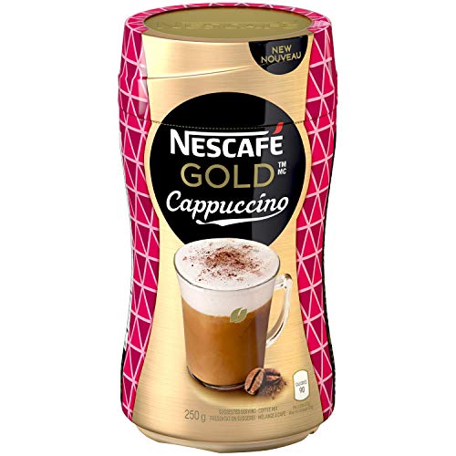 Nescafe Gold Cappuccino Coffee Jar, 250G/8.8 Oz., {Imported From