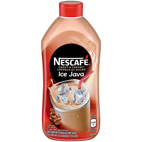Nescafe Ice Java Coffee Syrup 470Ml - Imported From Canada Pack