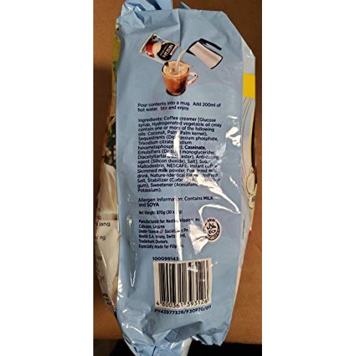 Nescafe Philippines Blend &Amp; Brew Instant Coffee Mix, Creamy Whit