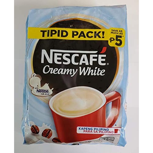 Nescafe Philippines Blend &Amp; Brew Instant Coffee Mix, Creamy Whit