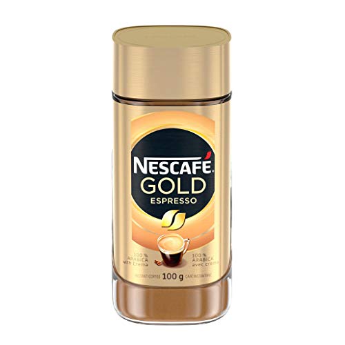 Nescafé Gold Espresso Instant Coffee, 100 G Jar - Imported From