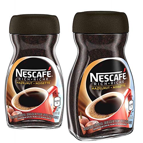 Nescafé Rich Hazelnut, Instant Coffee, 100G Jar | 2- Pack