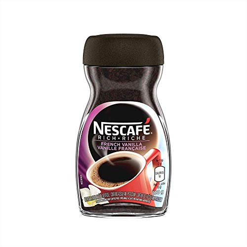Nescafé Rich Instant Coffee, 100G Jar | 2- Pack French Vanilla
