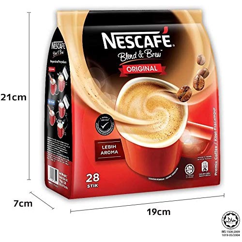 Nescafé 3 In 1 Instant Coffee Sticks Original - Best Asian Coffe