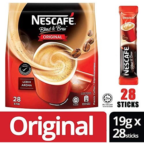 Nescafé 3 In 1 Instant Coffee Sticks Original - Best Asian Coffe