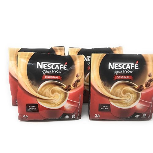 Nescafé 4 Packs 3-In-1 Original Premix Instant Coffee Single Ser