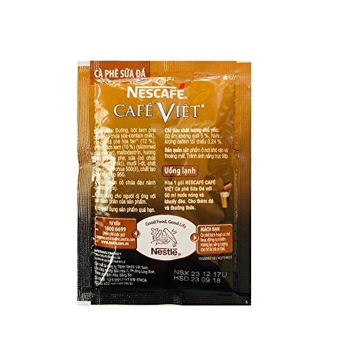 即溶越南牛奶冰咖啡 Nescafe Cafe Viet Milky Iced coffee instant c...