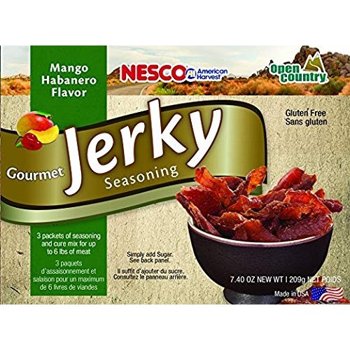 Nesco Bjj-6, Gourmet Jerky Seasoning, Mango Habanero Flavor, 3Count