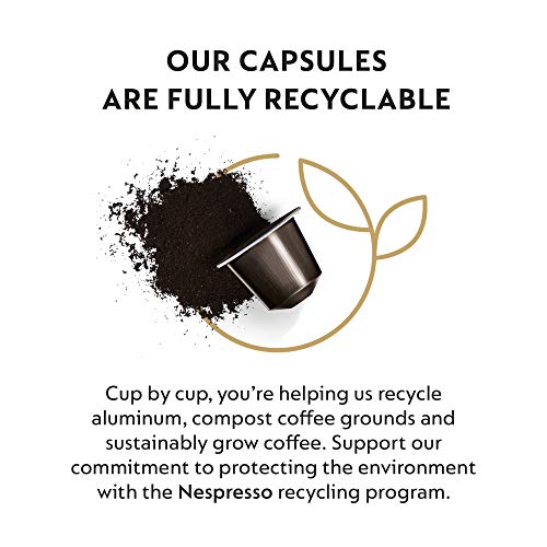 Nespresso Capsules Originalline, Roma Intenso, Medium Roast Coff