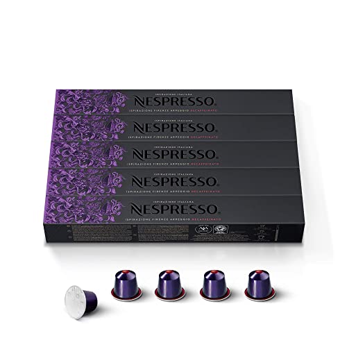 Nespresso Capsules OriginalLine, Arpeggio Decaffeinato, Dark Roa...