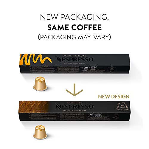 Nespresso Capsules Originalline, Barista Flavored Pack, Mild Roa