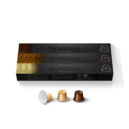 Nespresso Capsules Originalline, Barista Flavored Pack, Mild Roa
