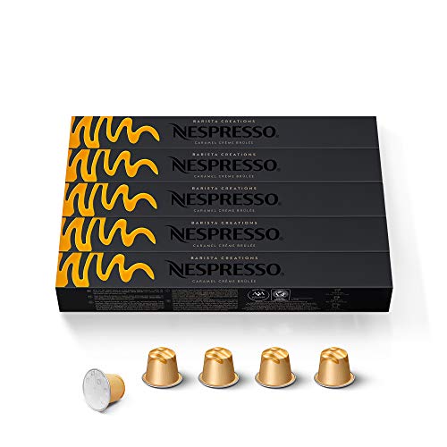 Nespresso Capsules Originalline, Caramel Crème Brulée, Mild Roas