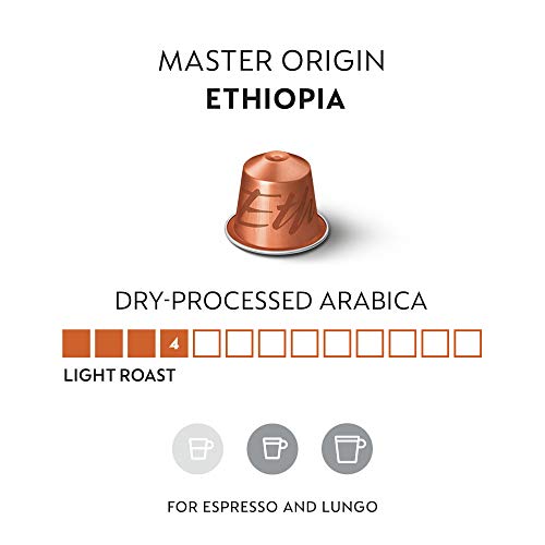 Nespresso Capsules OriginalLine, Ethiopia Master Origin ,Mild Ro...