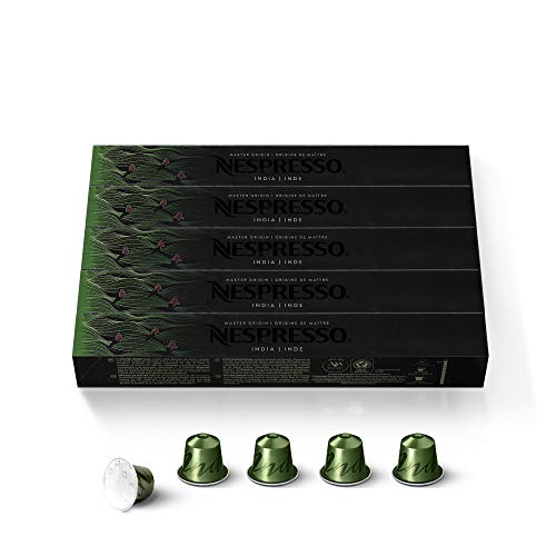 Nespresso Capsules OriginalLine, India Master Origin, Dark Roast...