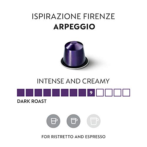 Nespresso Capsules OriginalLine, Ispirazione Arpeggio Intenso, D...