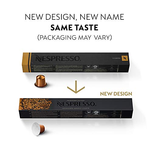 Nespresso Capsules OriginalLine, Livanto, Medium Roast Espresso ...