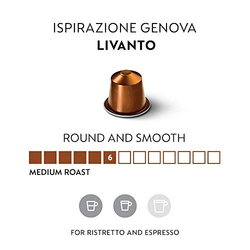 Nespresso Capsules OriginalLine, Livanto, Medium Roast Espresso ...