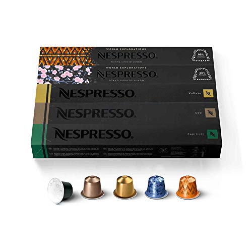 Nespresso Capsules OriginalLine, Mild Roast Blend Variety Pack, ...