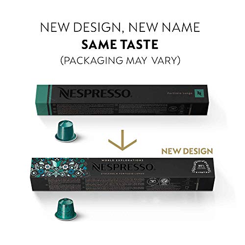 Nespresso Capsules OriginalLine, Morning Lungo Blends Variety Pa...