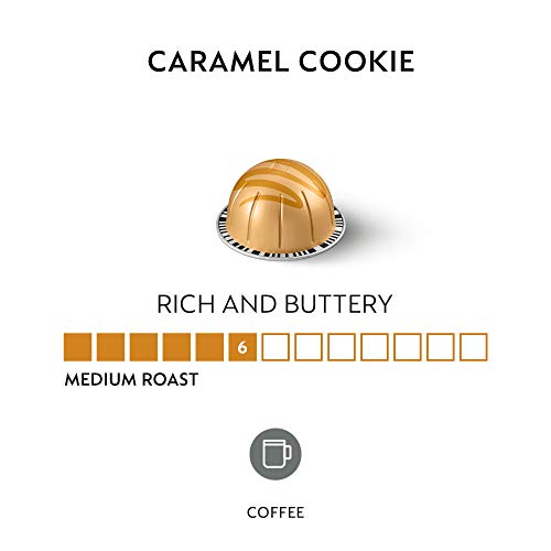 Nespresso Capsules Vertuoline, Caramel Cookie, Mild Roast Coffee