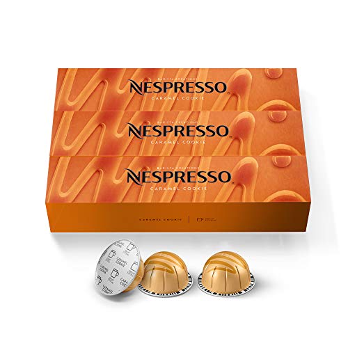 Nespresso Capsules Vertuoline, Caramel Cookie, Mild Roast Coffee