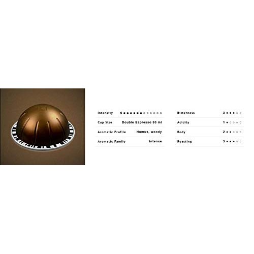 Nespresso Capsules Vertuoline, Double Espresso Chiaro, Medium Ro Nespresso Capsules Vertuoline, Double Espresso Chiaro, Medium Ro