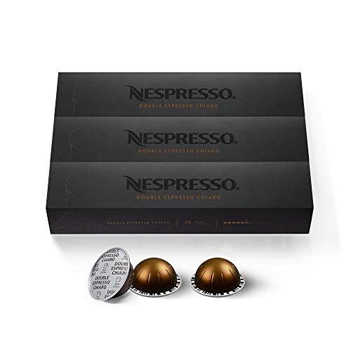 Nespresso Capsules Vertuoline, Double Espresso Chiaro, Medium Ro Nespresso Capsules Vertuoline, Double Espresso Chiaro, Medium Ro