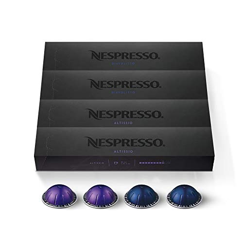 Nespresso Capsules Vertuoline, Espresso, Bold Variety Pack, Medi