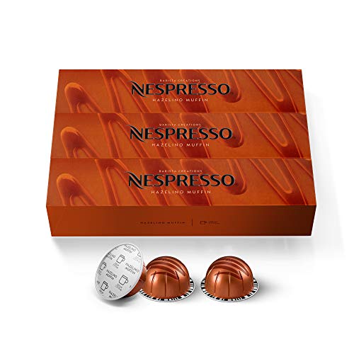 Nespresso Capsules Vertuoline, Hazelino Muffin, Mild Roast Coffe