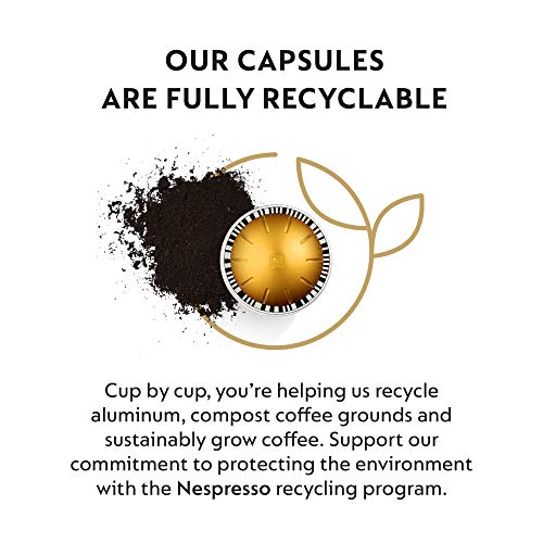 Nespresso Capsules VertuoLine, Voltesso , Mild Roast Espresso Co...
