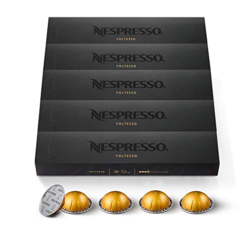 Nespresso Capsules VertuoLine, Voltesso , Mild Roast Espresso Co...