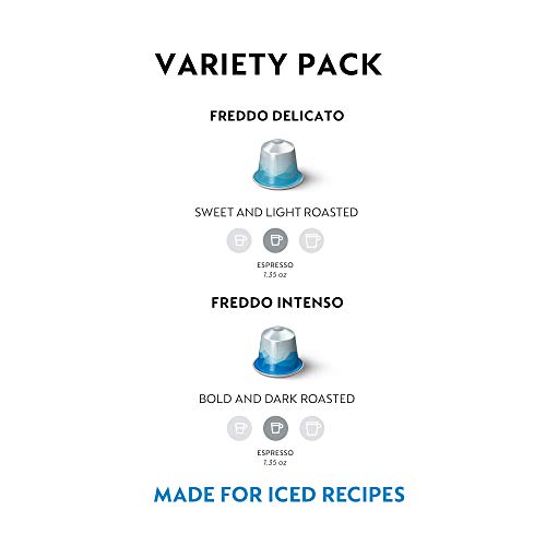 Nespresso Original Line Iced Coffee Variety Pack, 1.35 Oz, 40 Co...