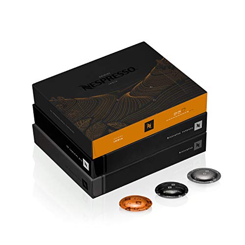 Nespresso Professional Coffee Capsules, Intense Coffee Trio, Dar