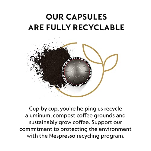 Nespresso Vertuo Fortado Decaffeinato, Gran Lungo, 30 Count Coff Nespresso Vertuo Fortado Decaffeinato, Gran Lungo, 30 Count Coff