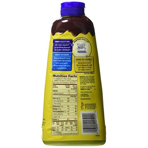 Nesquik Syrup - Chocolate - 22 Oz - 3 Pk