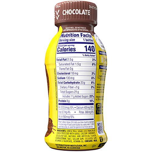 Nesquik Low Fat Chocolate Milk, 8 Fl. Oz., Pack Of 12 – Deliciou